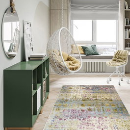 Conceptum Els1895 Alfombra de Pasillo Multicolor 80 x 200 cm